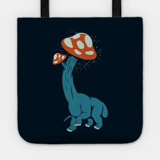 Mushroom Dinosaur Brachiosaurus by Tobe Fonseca Tote