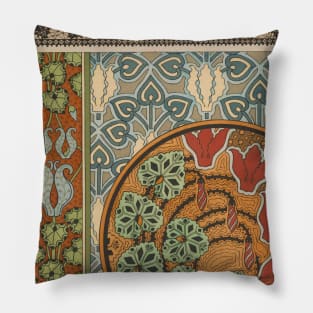 Vintage Flower Design Pillow