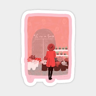 La Vie En Rose Magnet