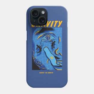 Gravity respect the shooter Phone Case