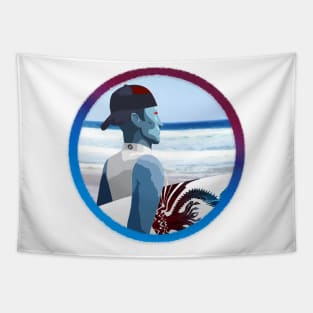 Surfer!Thrawn Circle V1 Tapestry