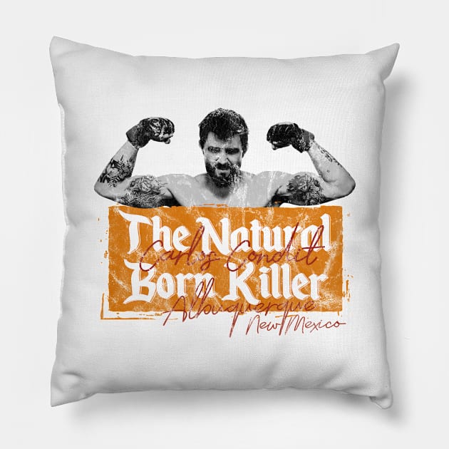 Carlos Condit Pillow by justincroteau