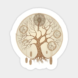 Dream Catcher Tree - Designs for a Green Future Magnet