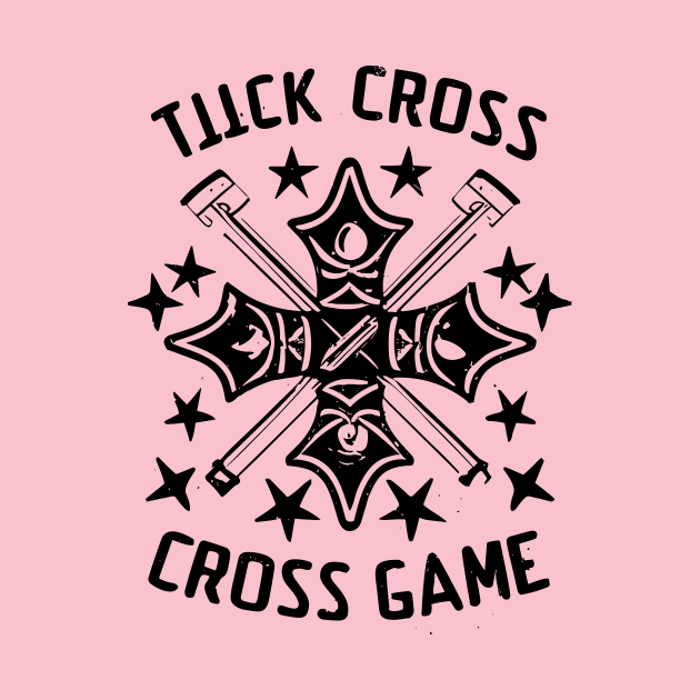 Compass and Tick Cross: Finding Order Out of Chaos by A Floral Letter Capital letter A | Monogram, Sticker