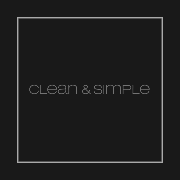 Clean and Simple by CNS Studios