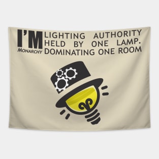 Monarchy Bulb Lighting Authority Tapestry