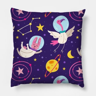 Space friend #02 Design Pillow