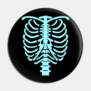 Skeleton Chest Pin