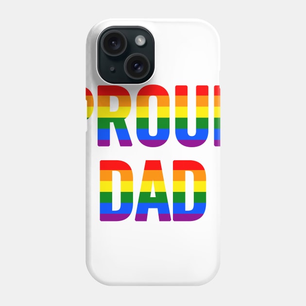 Proud Dad Phone Case by sergiovarela