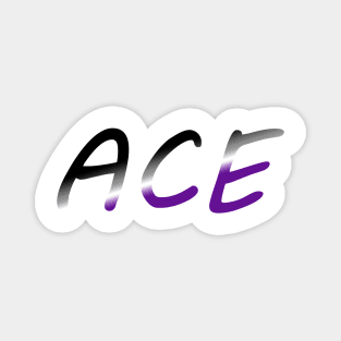 Asexual ACE Magnet