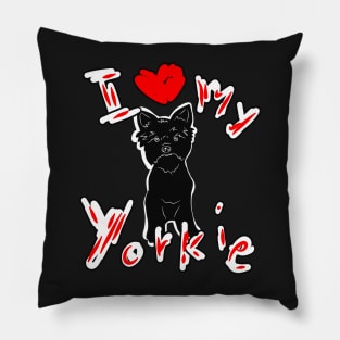 I love my Yorkie Pillow