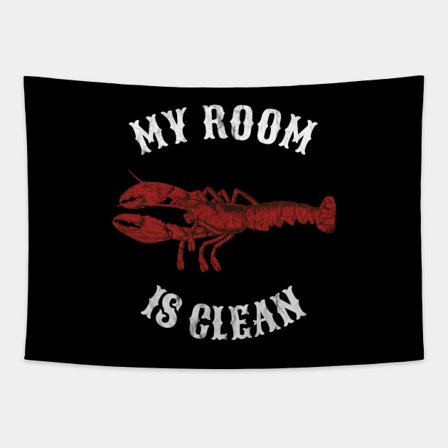 Clean Your Room Jordan Peterson Dominance Hierarchy Lobster SJW 12 Rules For Life Tapestry by Shirtsurf