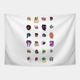 She-Ra Characters Tapestry