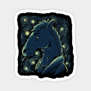 Starry Horse Magnet