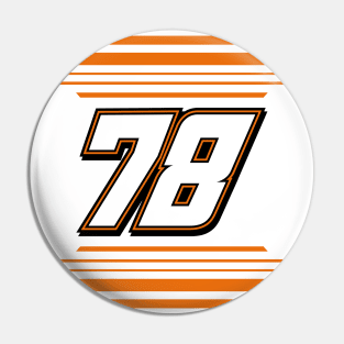 BJ McLeod #78 2024 NASCAR Design Pin