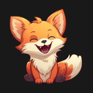 Happy Smiling Fox T-Shirt