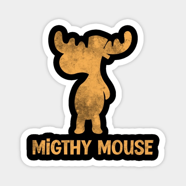 Migthy Mouse Moose Magnet by Imutobi
