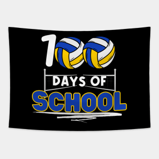 100 days of school - Volleyball Tapestry