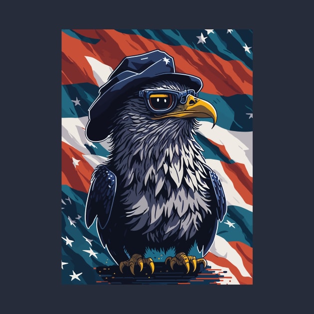 Patriotic Eagle by By_Russso