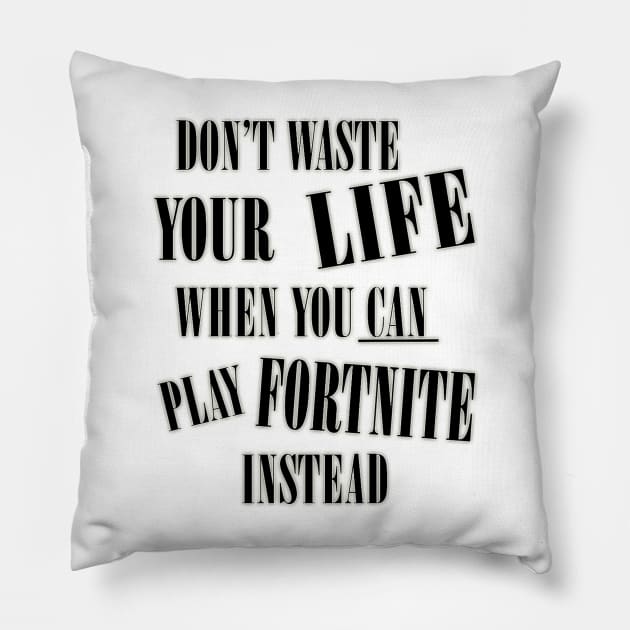 Play Fortnite Pillow by fimp