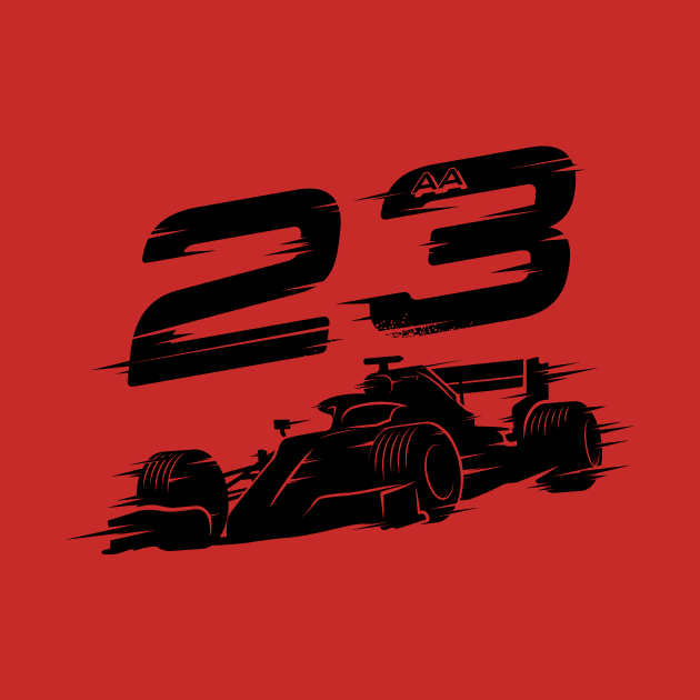 We Race On! 23 [Black] by DCLawrenceUK