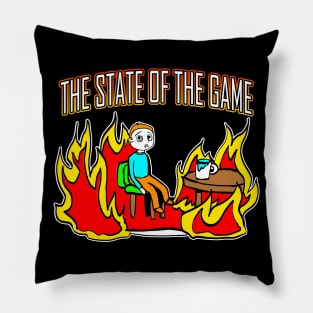 The State Of The Game Pillow