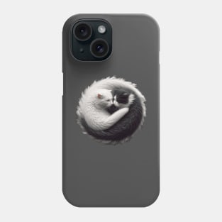 Cats Yin and Yang Phone Case