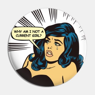 A Current Girl Pin