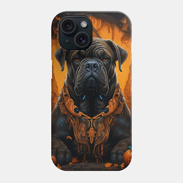 Mastiff Halloween Phone Case by NatashaCuteShop