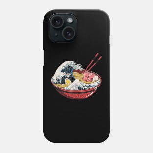 hokusai kaiju aesthetic Phone Case