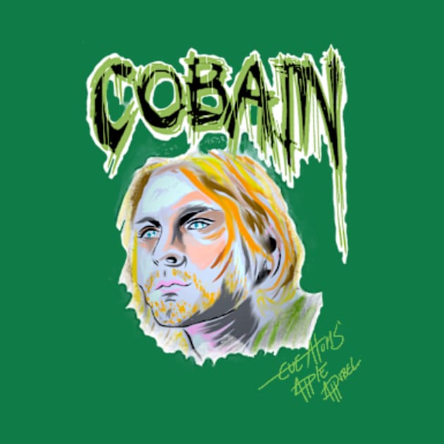 Kurt cobain nirvana by Eve Atoms Apple