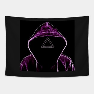 Squid Game Neon Hoodie Tapestry