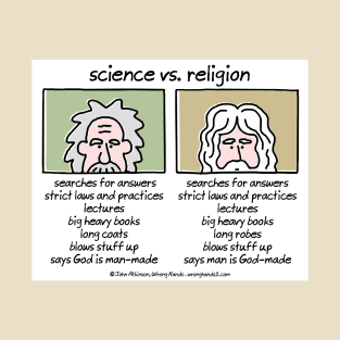 Science vs Religion T-Shirt