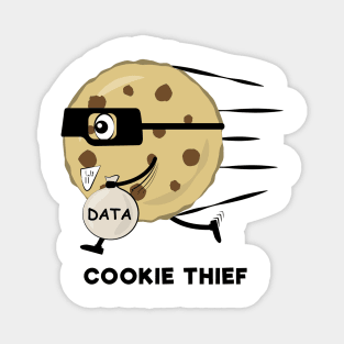 Running Thief Cookie - Funny Character Magnet