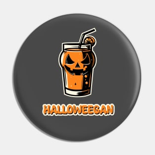 Halloweegan - Pumpkin Juice Pin