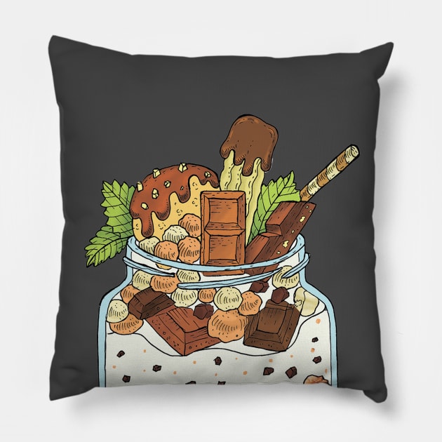 Sweet desert Pillow by IpamiaSpace