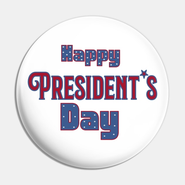 Presidents day Pin by donamiart