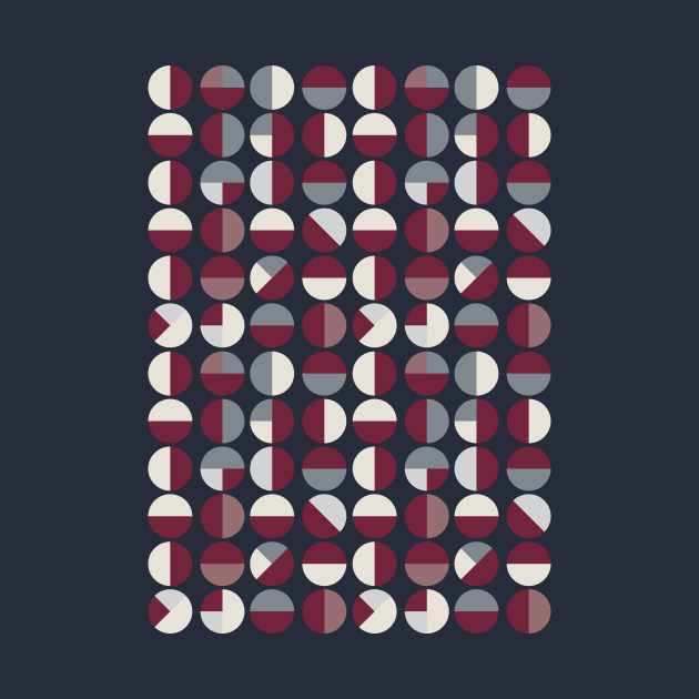 Pattern Circle Print by modernistdesign