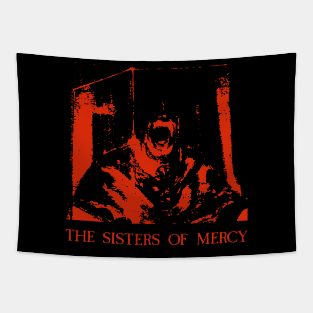 THE SISTERS OF MERCY - BODY ELECTRIC Tapestry by Stephensb Dominikn