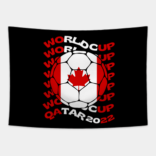 Canada Soccer Qatar Tapestry