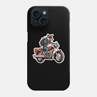 Cool Wolf Rider Phone Case