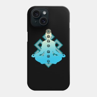 Chakras Louts Meditation Buddhism Zen Phone Case