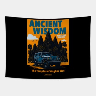 Ancient Wisdom Timeless Beauty Tapestry