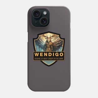 The Wendigo - Beware of the Dark Phone Case