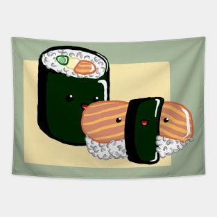 Yummy sushi Tapestry