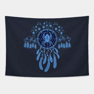 Spider Dreamcatcher Tapestry