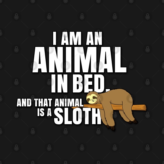 Animal In Bed. A Sloth. by NerdShizzle