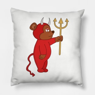 Devil Bear Pillow