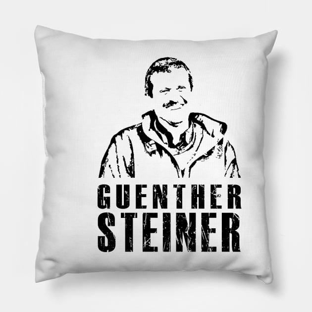 Guenther Steiner Pillow by Color-Lab