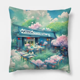 Japanese Cute High Tea Cafe Hopping Coffee Treats Lofi Chilling Hiphop Lover Pillow